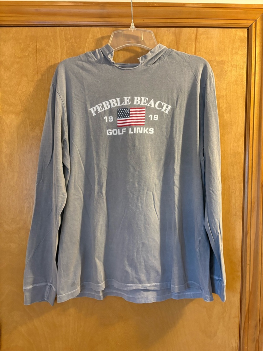 Ahead Grey Pebble Beach Golf Hoodie